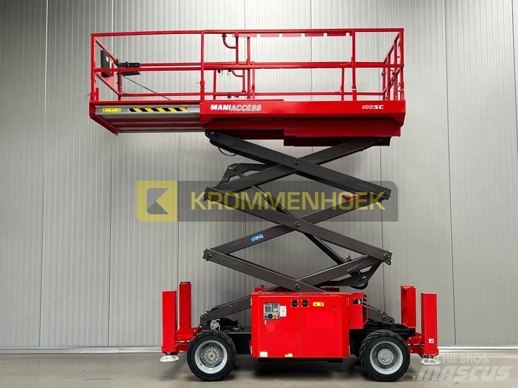Manitou 100 SC Scheren-Arbeitsbühnen