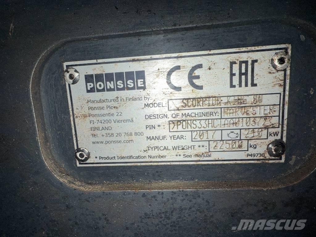Ponsse Scorpion King Harvester