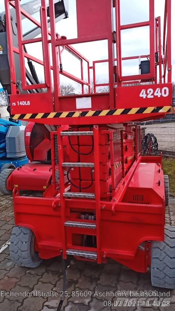 HAB HAB S140-17E2WD Scheren-Arbeitsbühnen