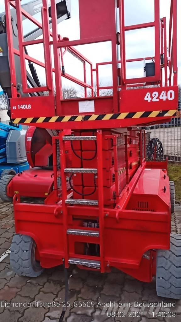 HAB S140-17E2WD Scheren-Arbeitsbühnen