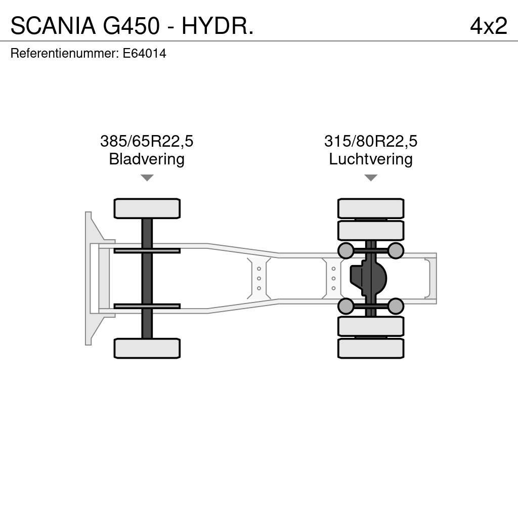 Scania G450 - HYDR. Sattelzugmaschinen
