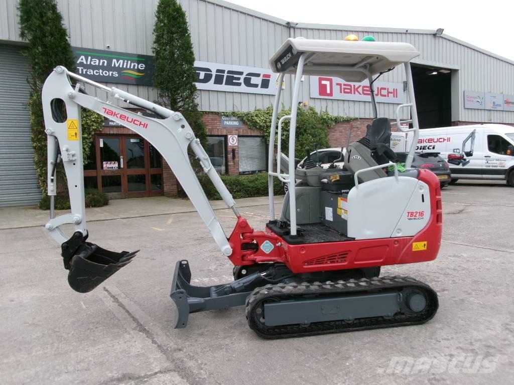 Takeuchi TB 216 Minibagger < 7t