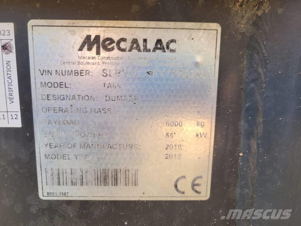 Mecalac TA 6.A Dumper - Knickgelenk