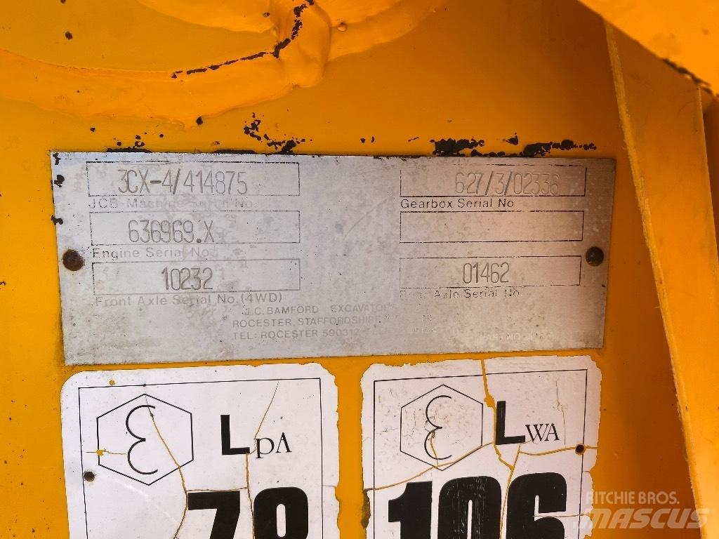 JCB 3 CX Baggerlader