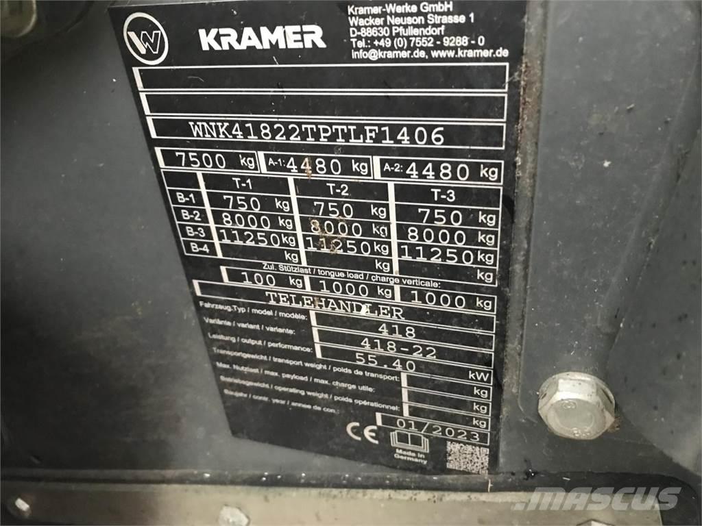 Kramer KT276 Teleskoplader für Landwirtschaft