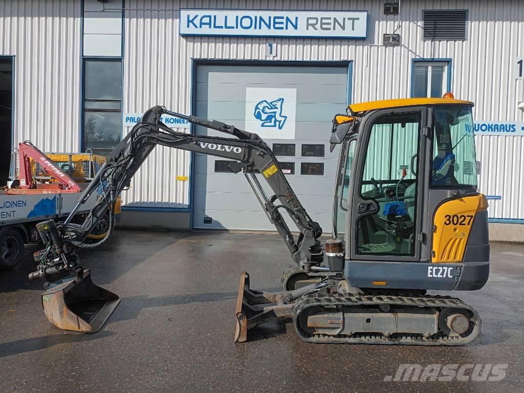 Volvo EC 27 C Minibagger < 7t