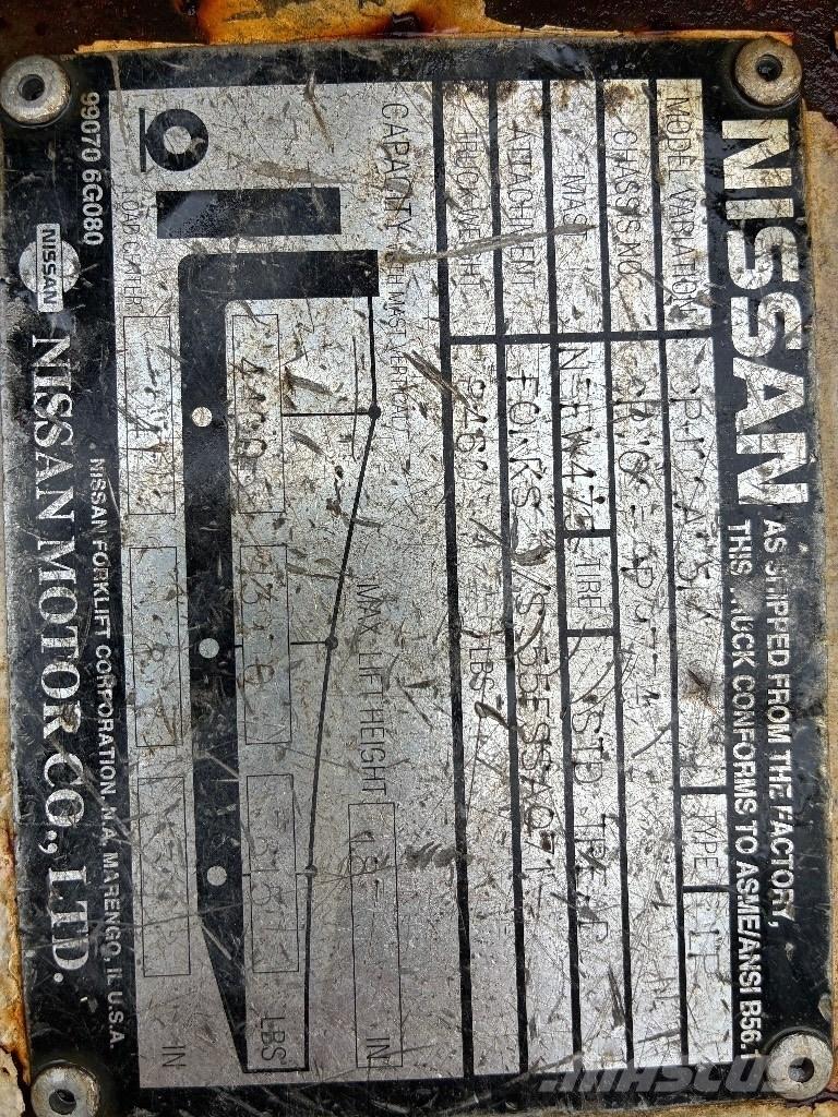 Nissan CP102 A 25 PV Andere Gabelstapler