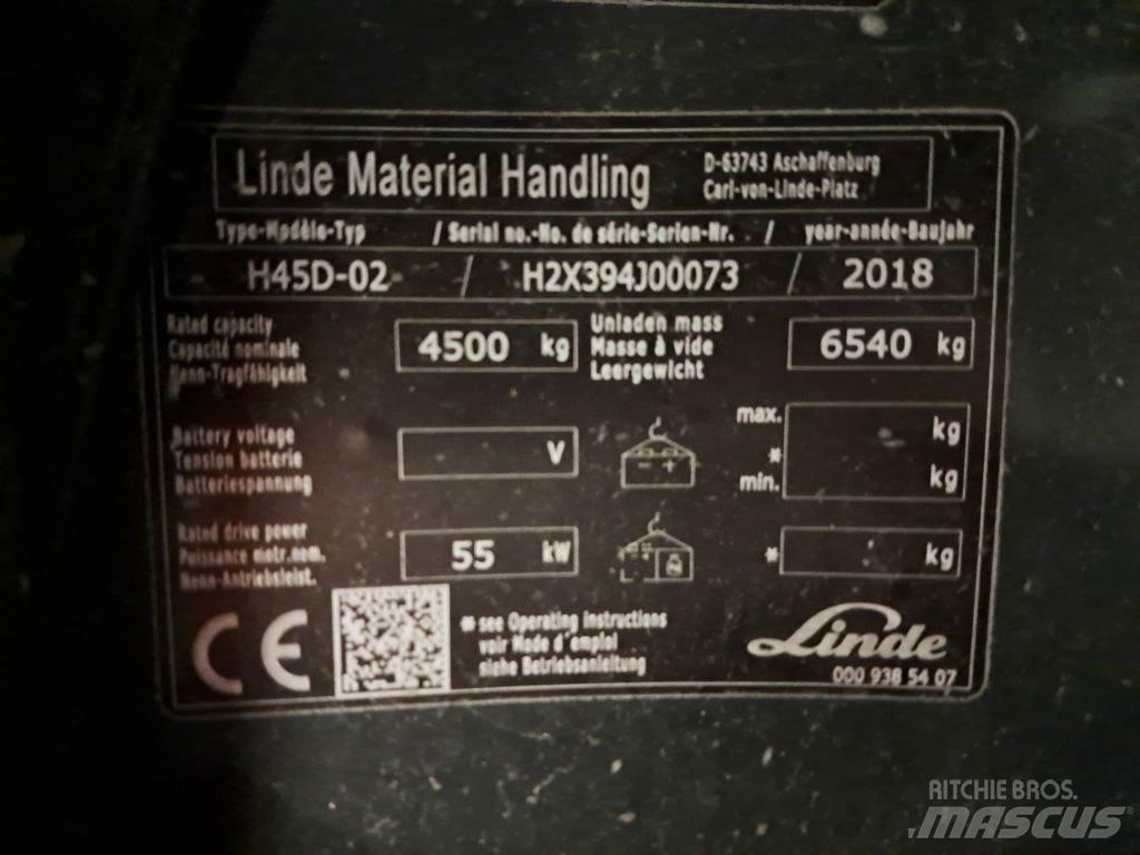 Linde H45D-02 Dieselstapler