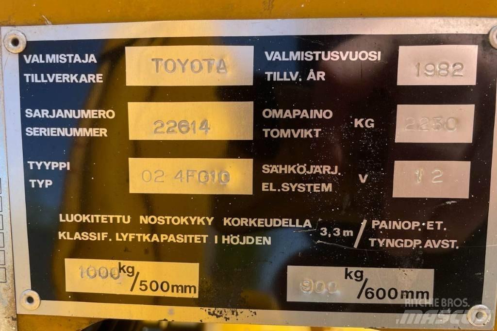 Toyota 02-4FG10 Gasstapler