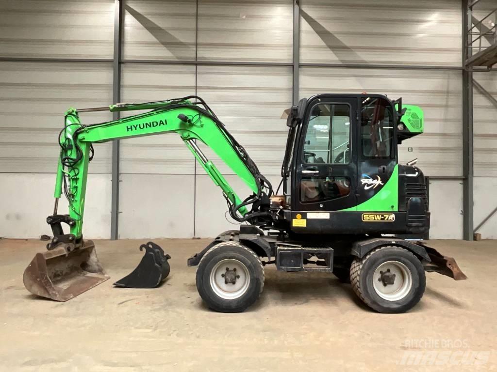 Hyundai 55 W-7 A Mobilbagger