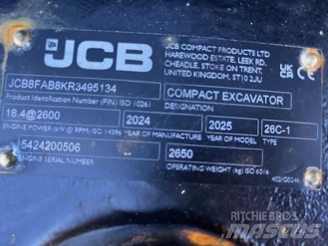 JCB 26C-1 Minibagger < 7t