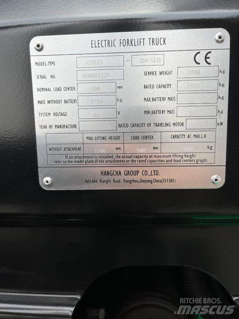 Hangcha CPD 25 Elektrostapler