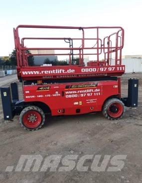 Magni DS 1218 RT Scheren-Arbeitsbühnen