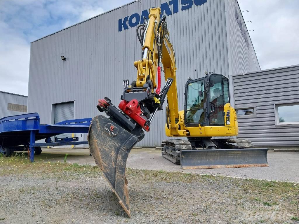 Komatsu PC80MR-5 Midibagger  7t - 12t