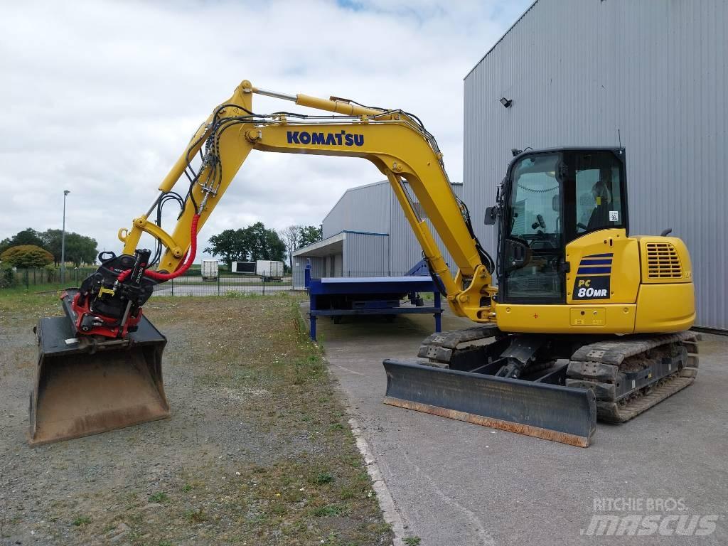 Komatsu PC80MR-5 Midibagger  7t - 12t