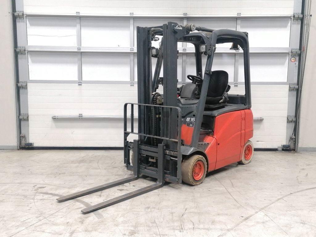 Linde E16PH-01 Elektrostapler