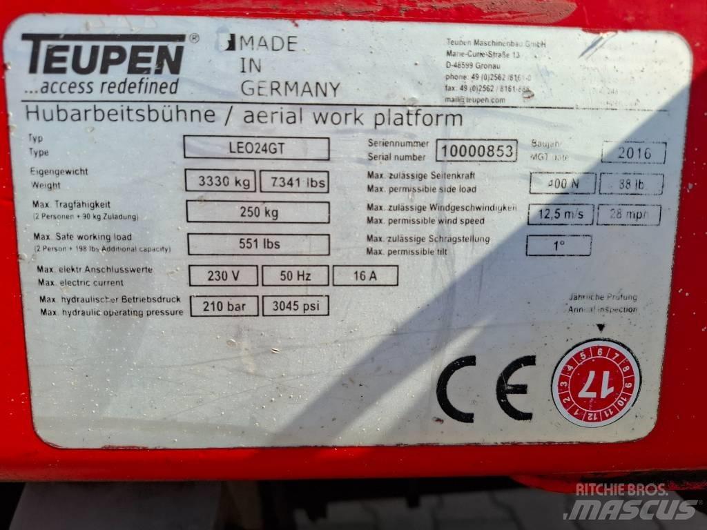 Teupen LEO24GT Gelenkteleskoparbeitsbühnen