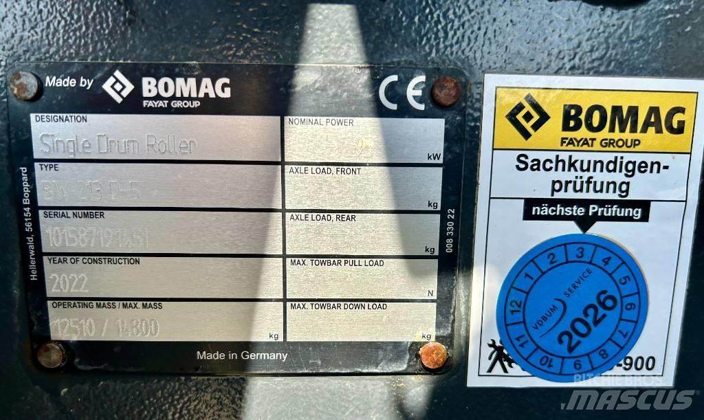 Bomag BW 213 D-5 Andere Walzen