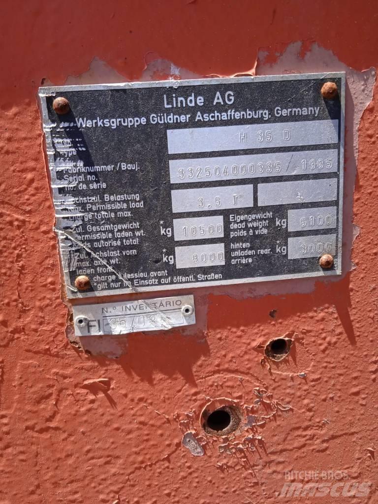 Linde H 35 D Dieselstapler