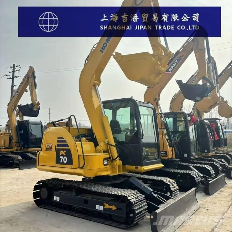 Komatsu PC 70 Midibagger  7t - 12t