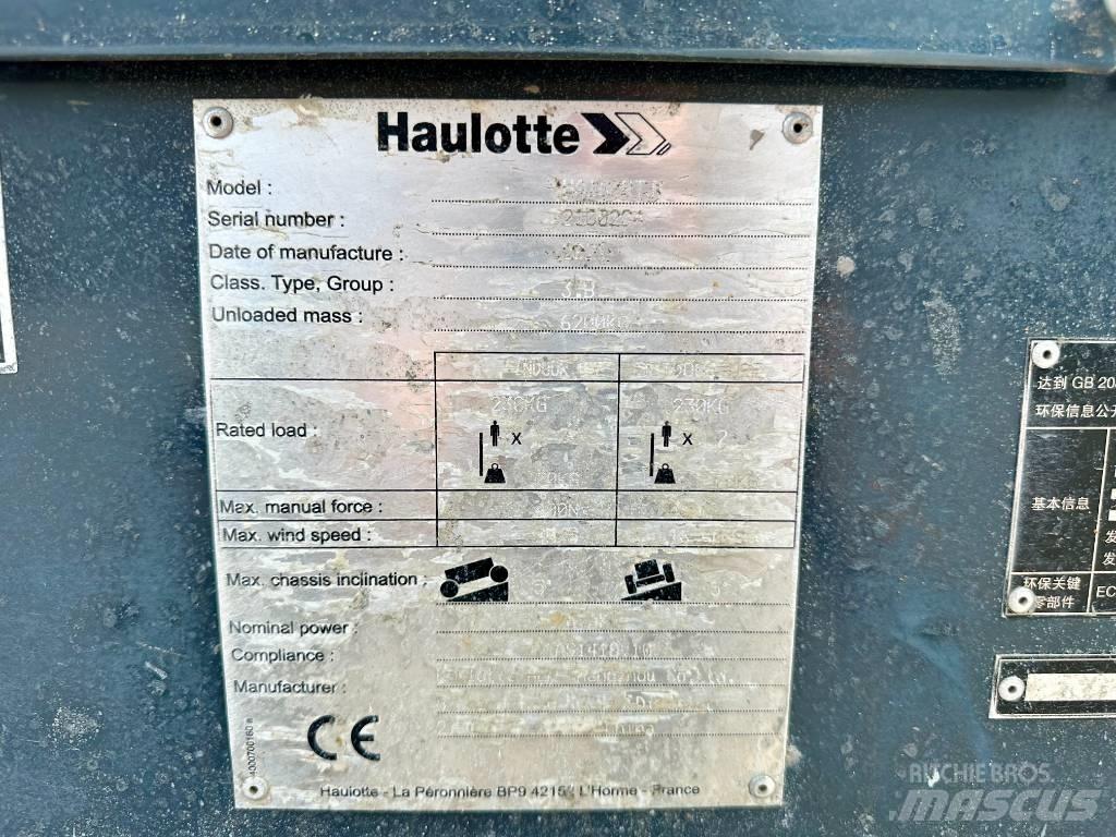 Haulotte HA16RTJ Gelenkteleskoparbeitsbühnen