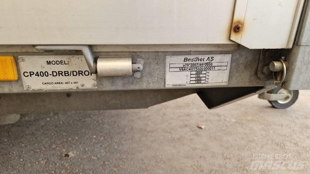 Aku CP400-DRB/drop Autotransportanhänger