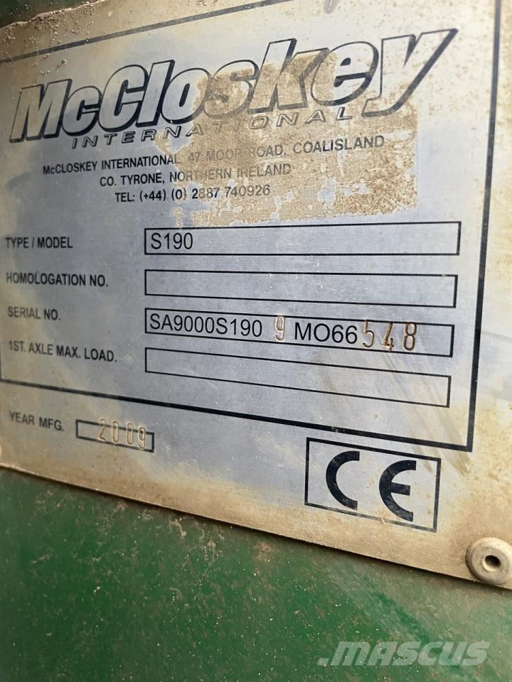 McCloskey S190 Steinbruch und Tagebau Bohrgeräte