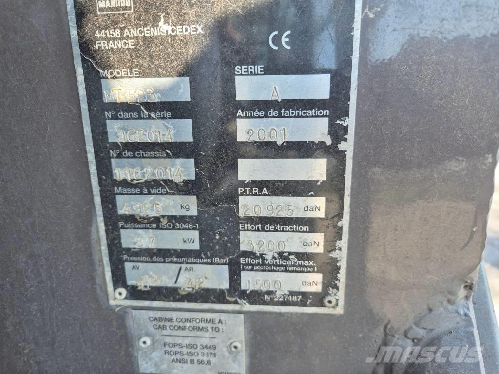 Manitou MT 523 Teleskoplader