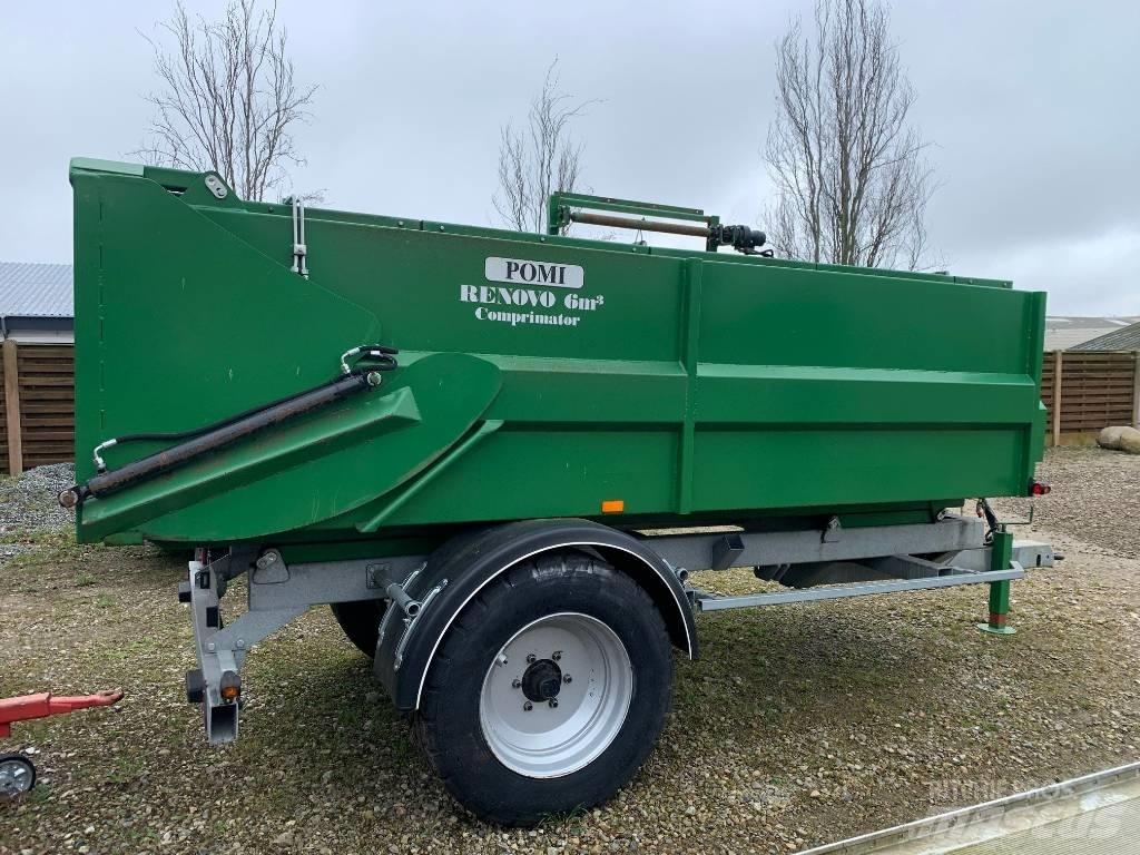 Pomi Renovo 6 m3 Müllkompressor für Container