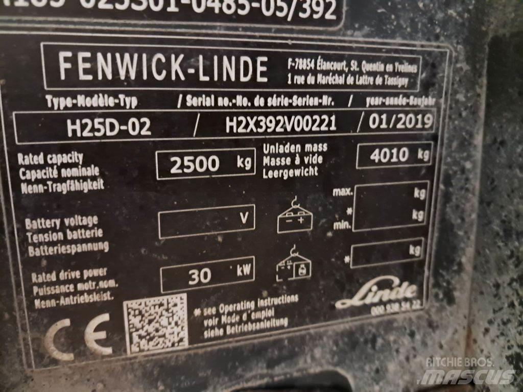 Linde H25D-02 Dieselstapler