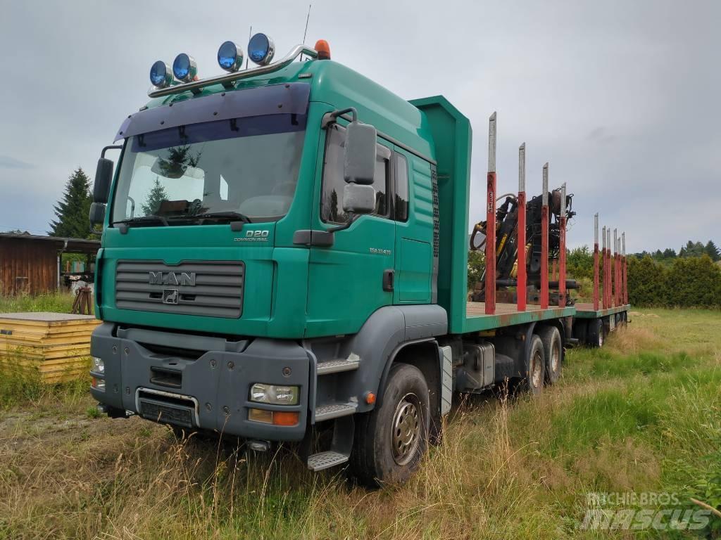 MAN TGA 33.430 Holztransporter
