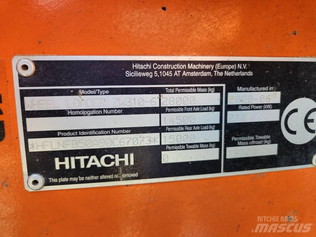 Hitachi ZW310-6 Radlader