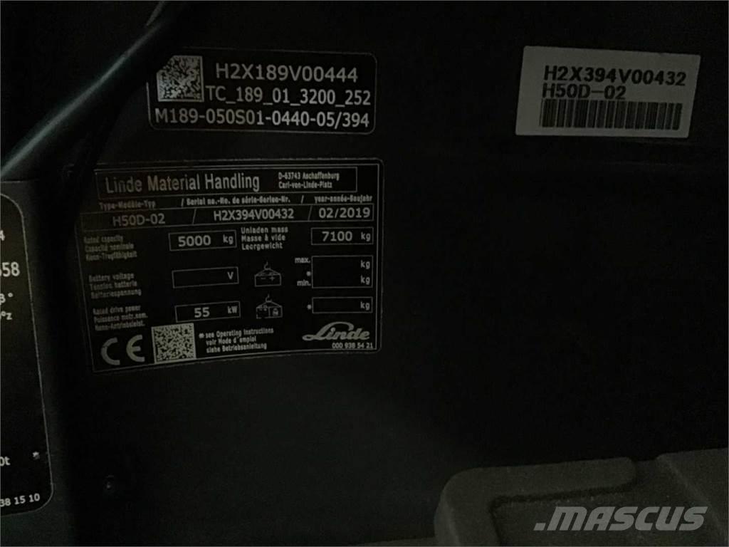 Linde H50D Dieselstapler