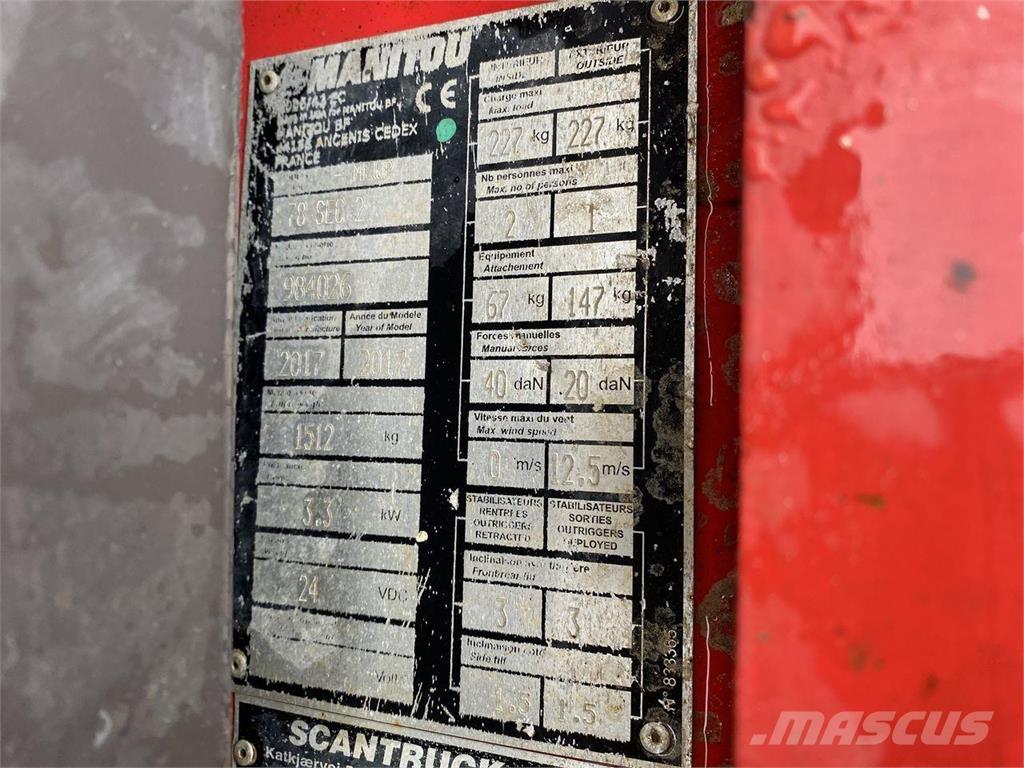 Manitou 78SEC Scheren-Arbeitsbühnen