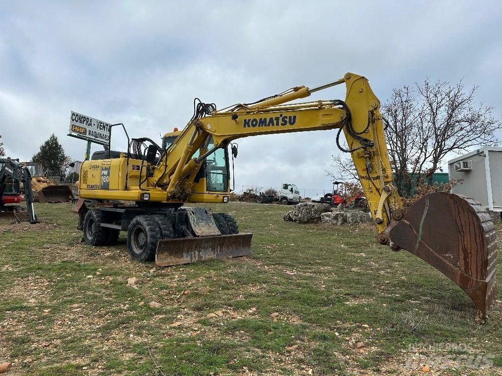 Komatsu PW 160-7E0 Mobilbagger