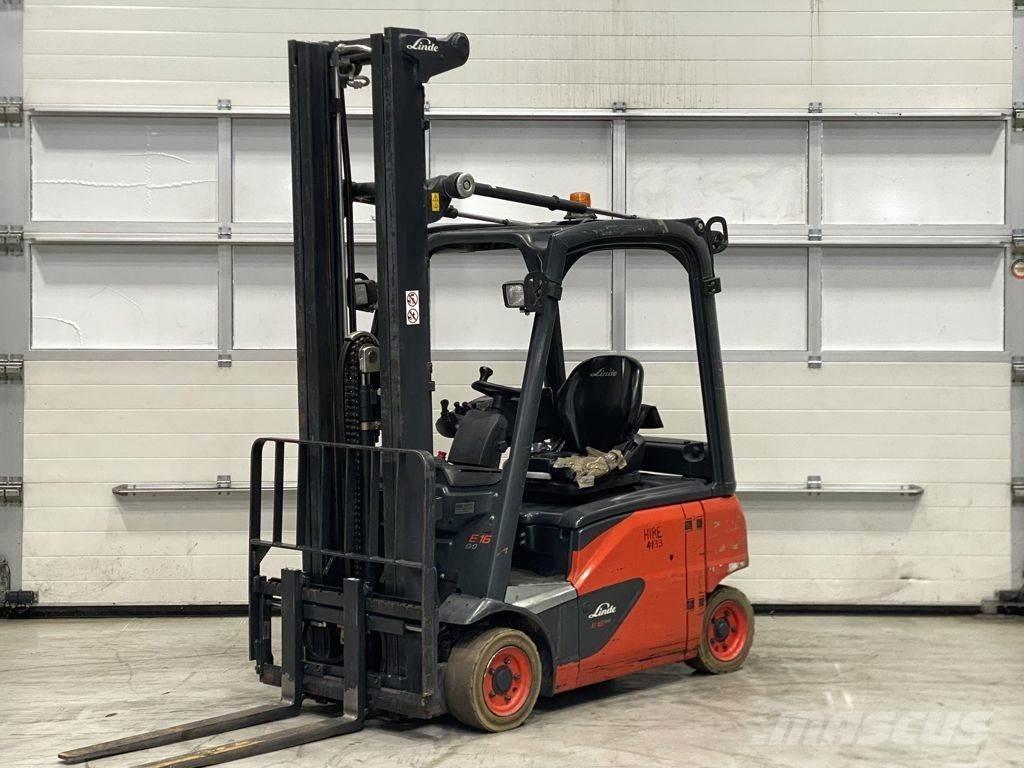 Linde E16P-02 Elektrostapler