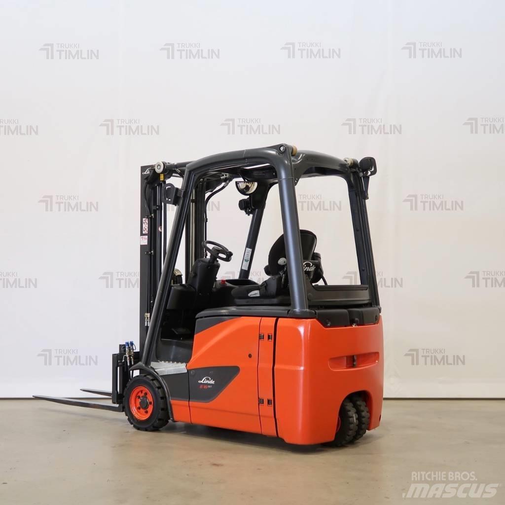Linde E16H-02 Elektrostapler