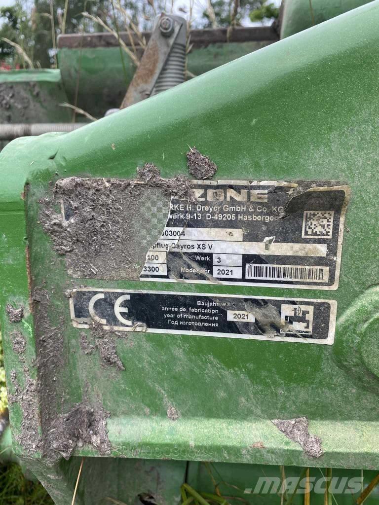 Amazone Cayros XS V Wendepflüge