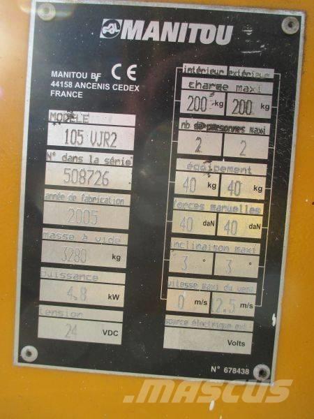 Manitou 105 VJR 2 Personenaufzüge