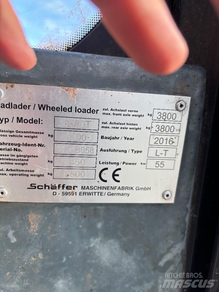 Schäffer 6680 T Teleskop-Radlader