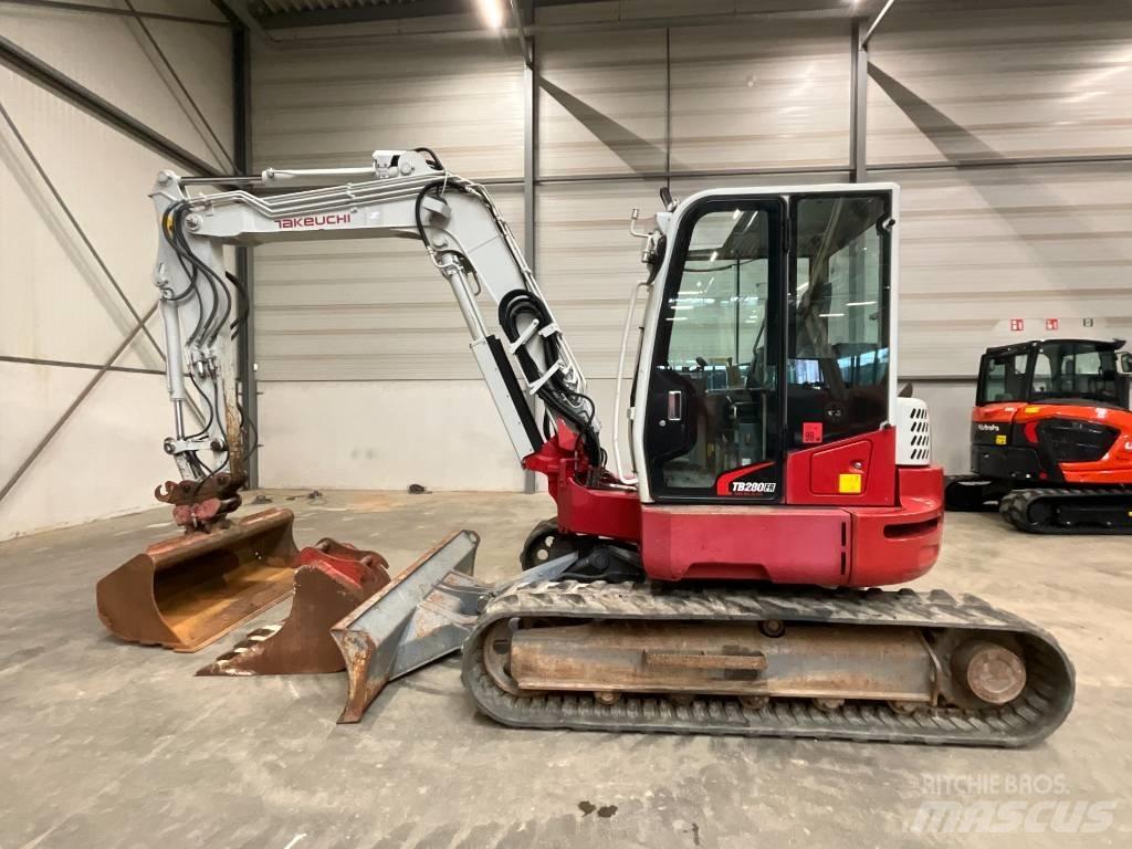 Takeuchi TB 280 FR Midibagger  7t - 12t
