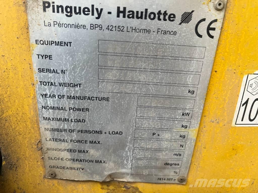 Haulotte HA 16 PX NT Gelenkteleskoparbeitsbühnen