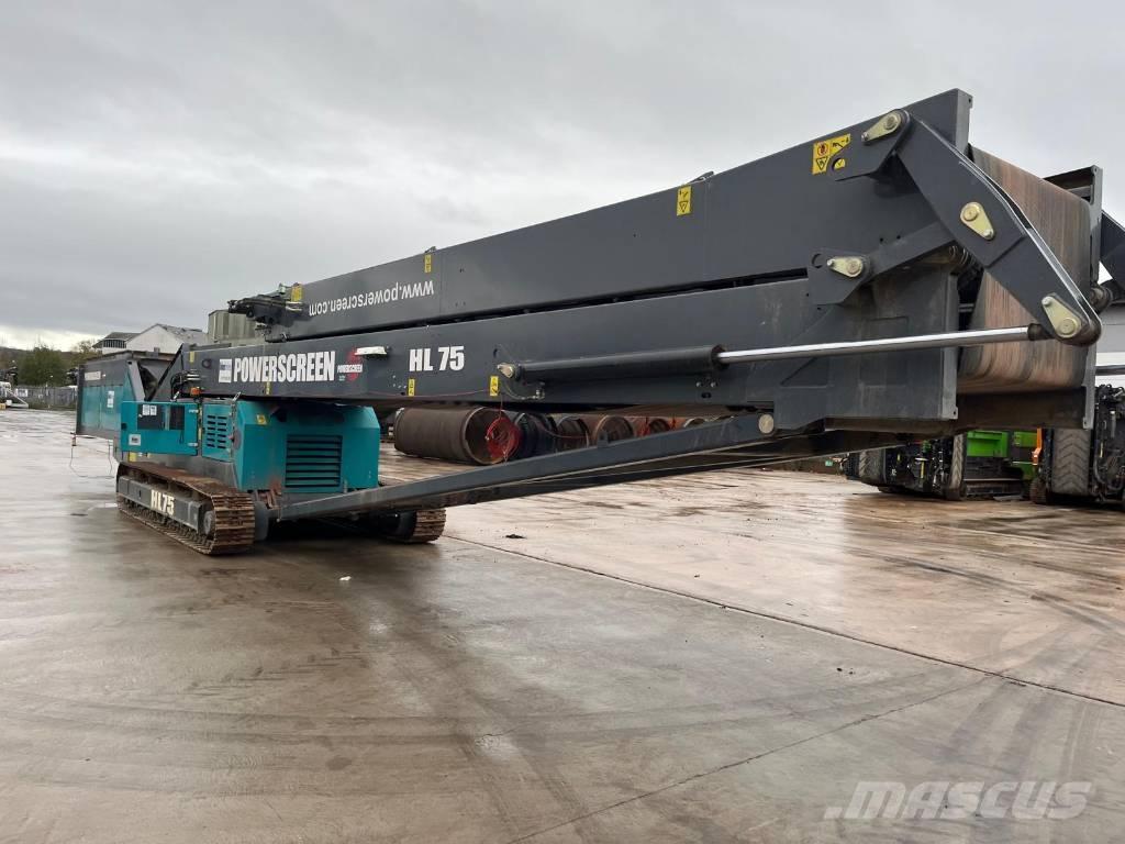 PowerScreen HL 75 Förderbandanlagen