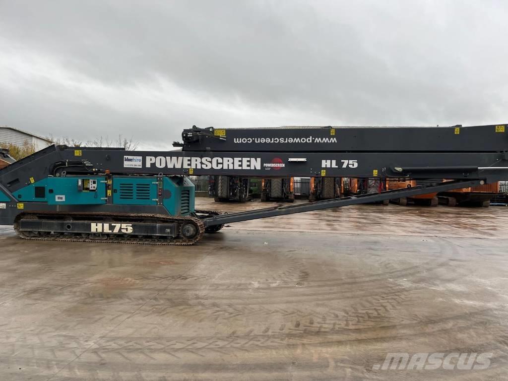 PowerScreen HL 75 Förderbandanlagen