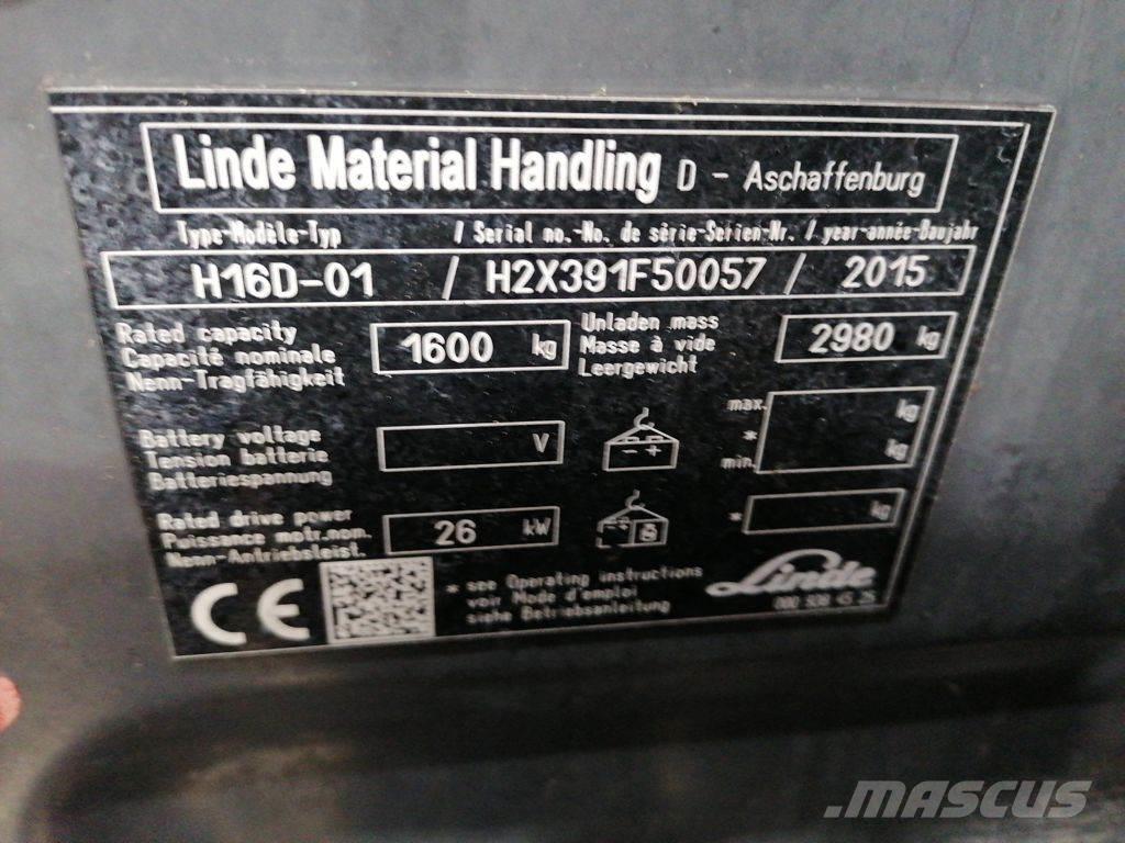 Linde H16D-01 Dieselstapler