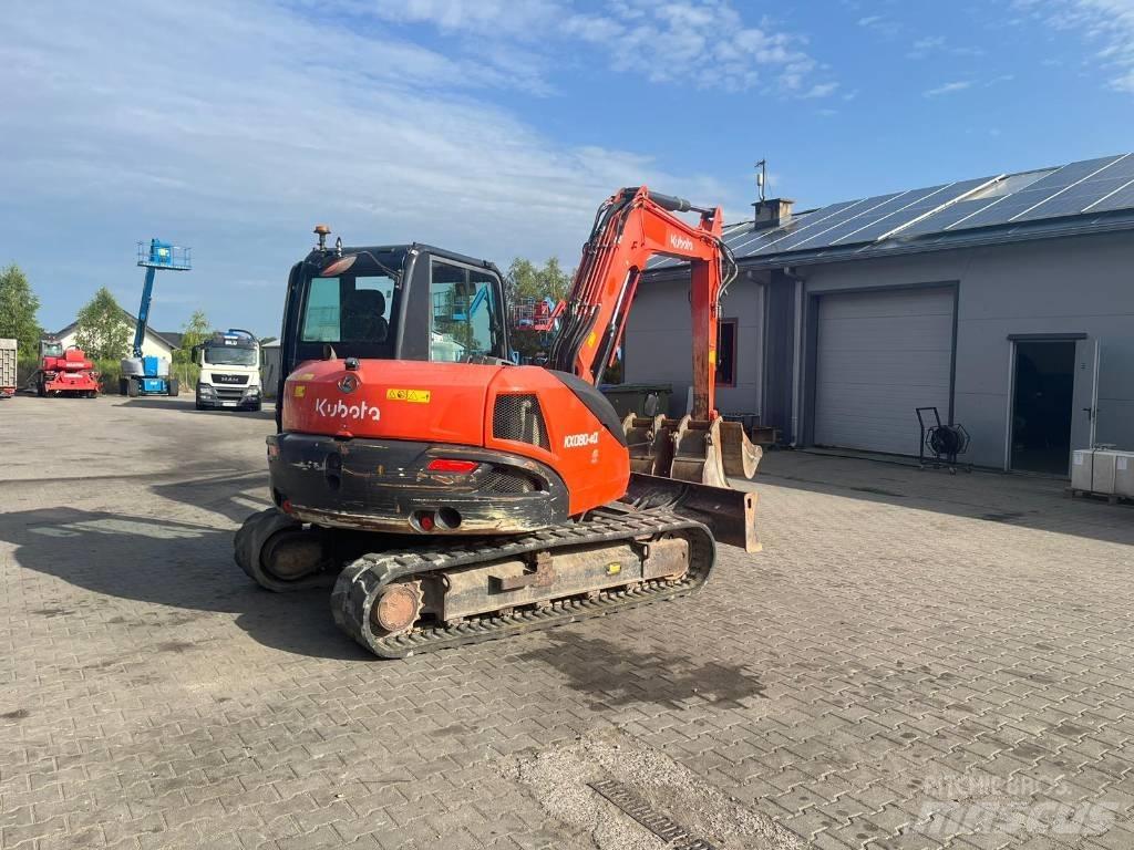 Kubota KX 080-4 Midibagger  7t - 12t