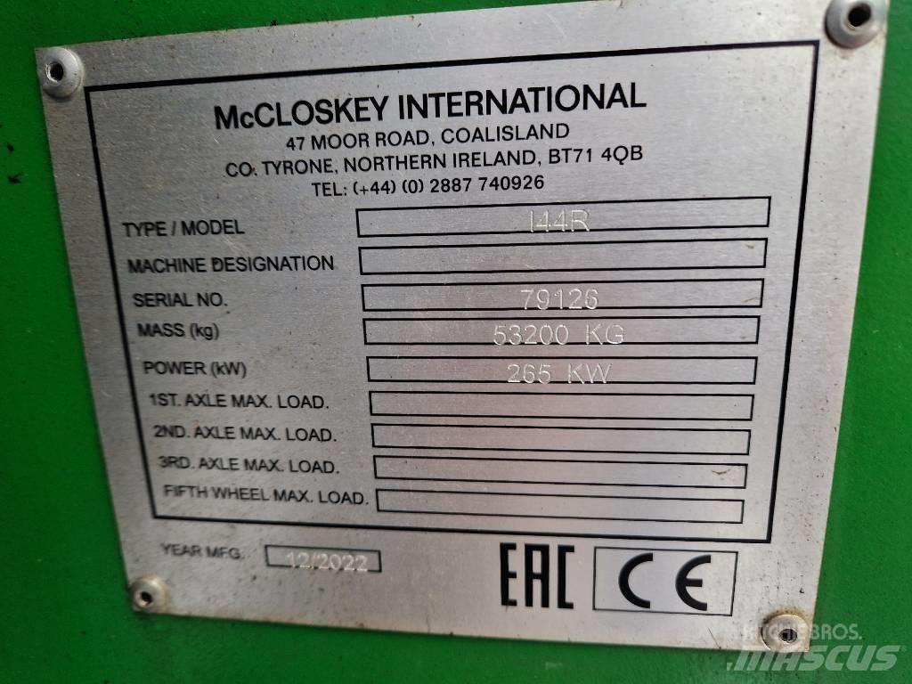 McCloskey I44RV3 Pulverisierer