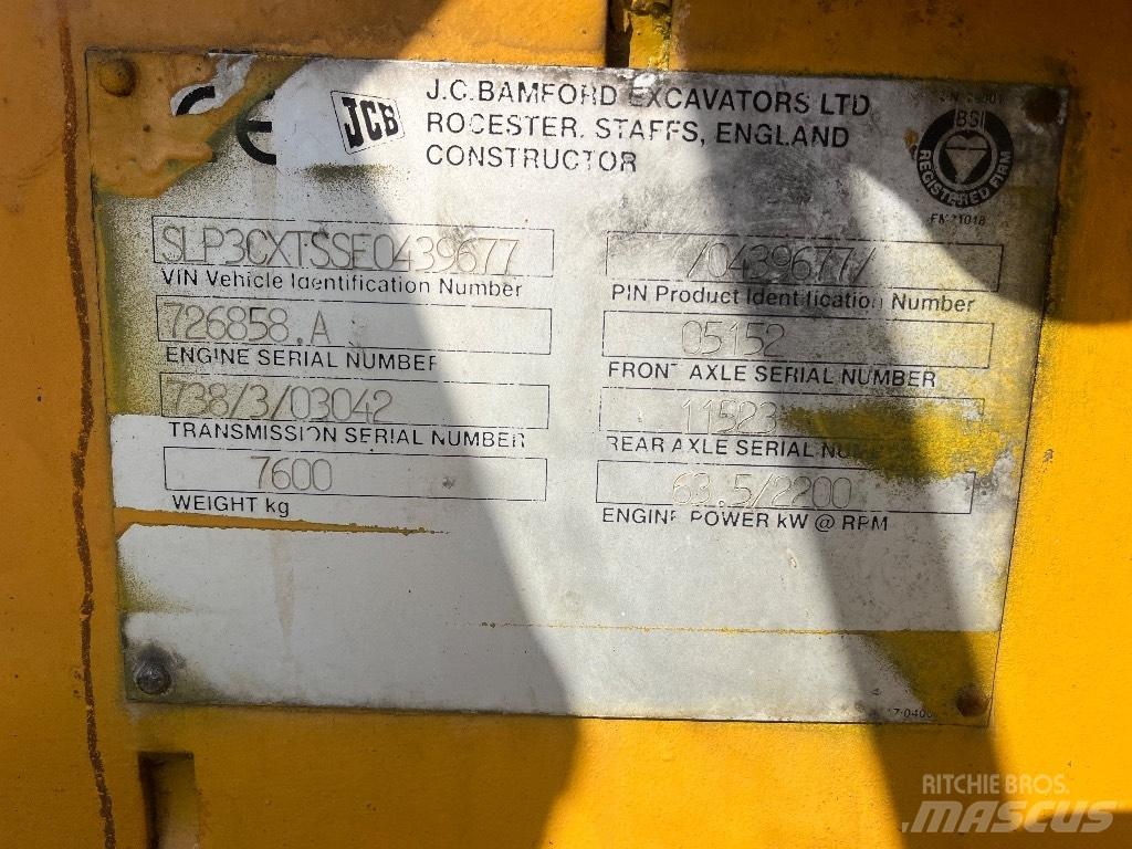 JCB 3cx Baggerlader