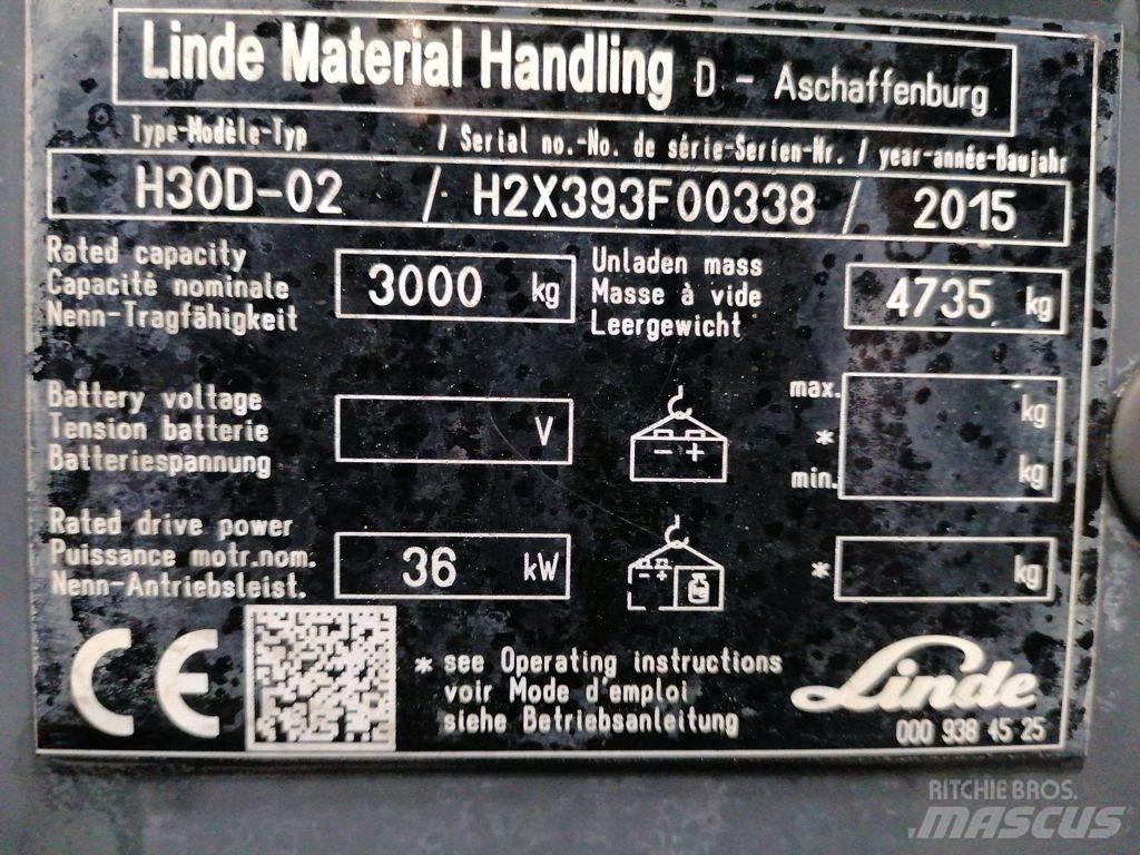 Linde H30D-02 Dieselstapler