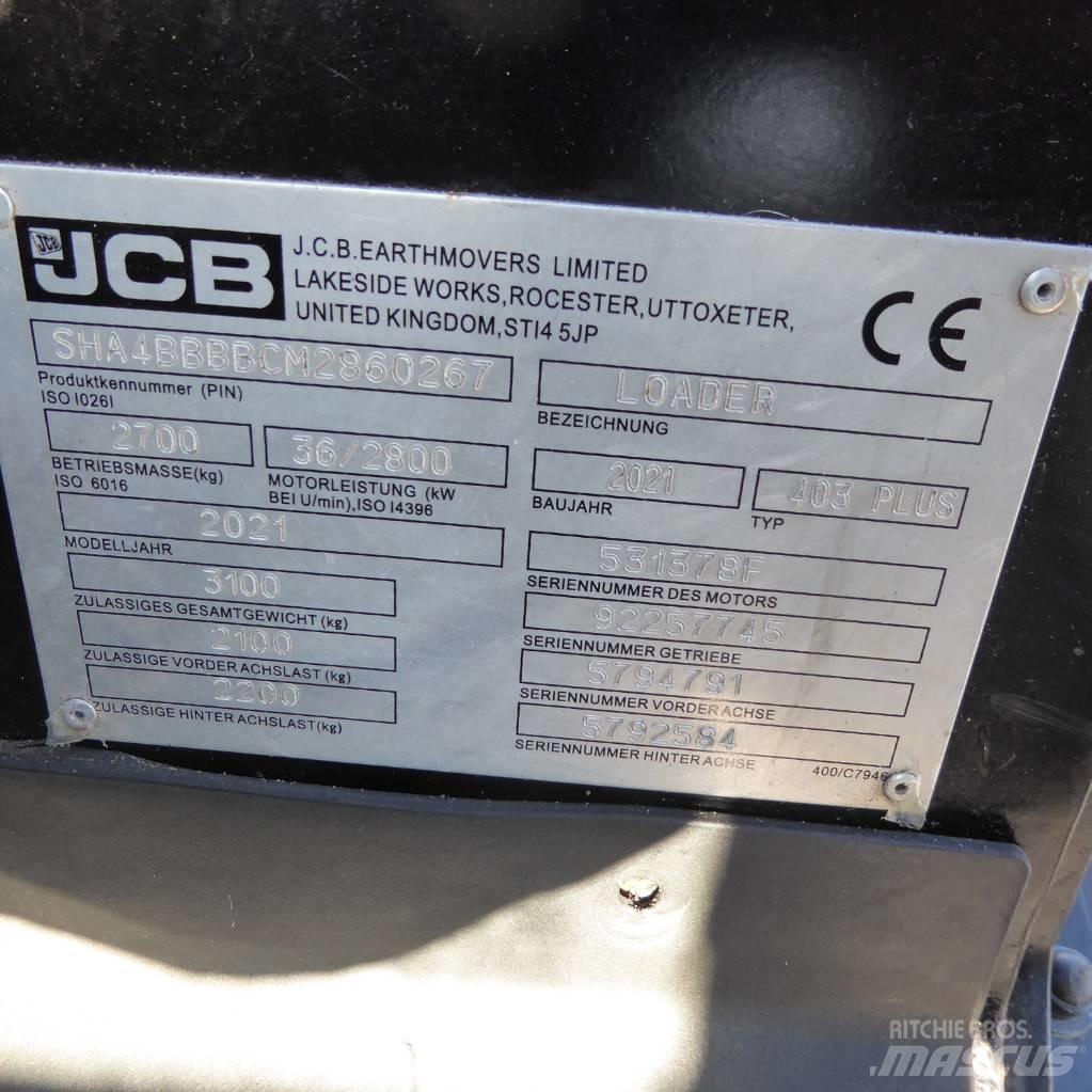 JCB 403 plus Radlader